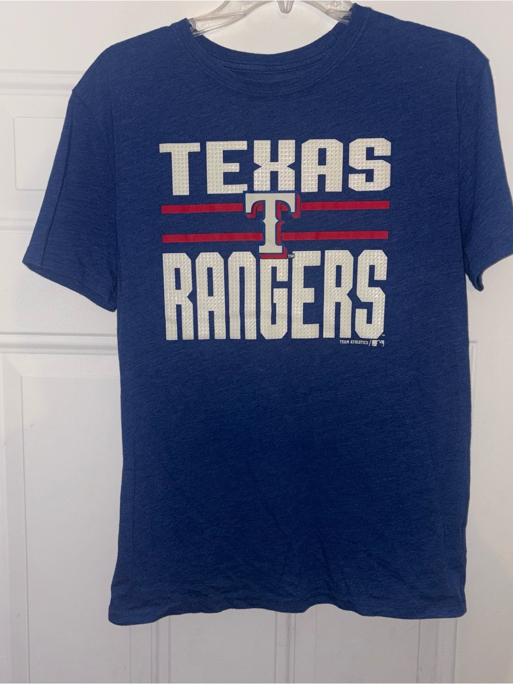Texas Rangers Short Sleeve Crew Tee - Blue